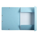 Exacompta Aquarel Elasticated Folder with 3 Flaps + 25 Bristol Sheets, A5/ Pc.