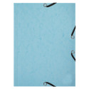 Exacompta Aquarel Elasticated Folder with 3 Flaps + 25 Bristol Sheets, A5/ Pc.
