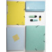 Exacompta Aquarel Elasticated Folder, 3 Flap, A4/ Pc.