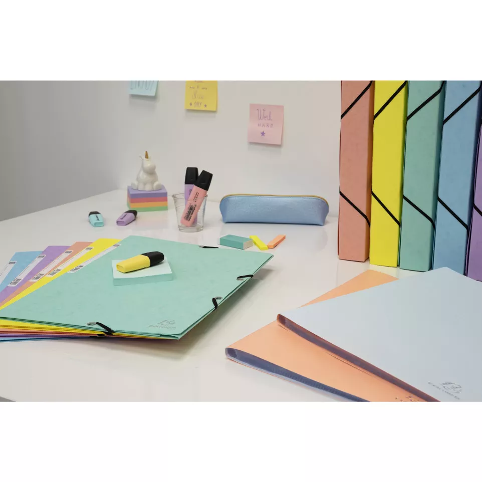 Exacompta Aquarel Elasticated Folder,...