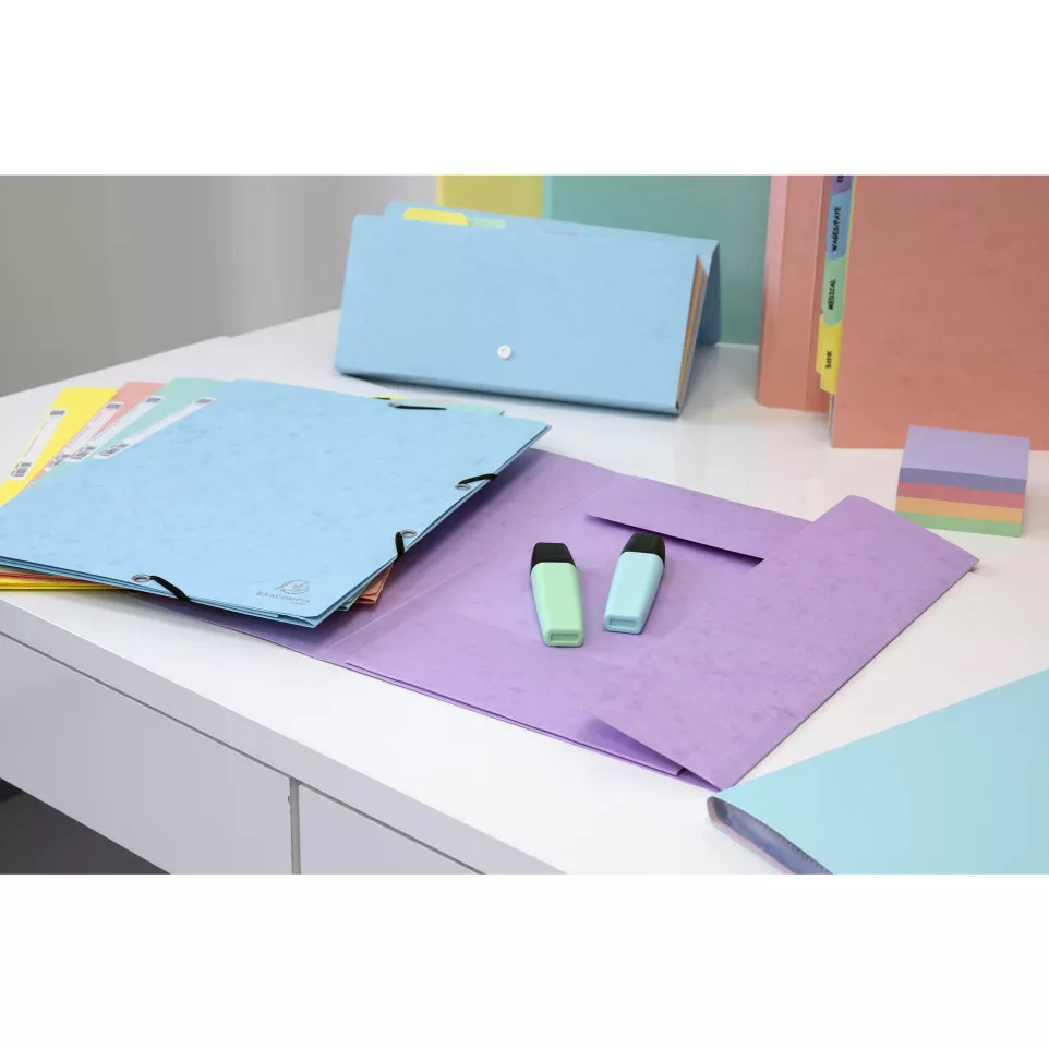Chemise à élastiques carte lustrée...