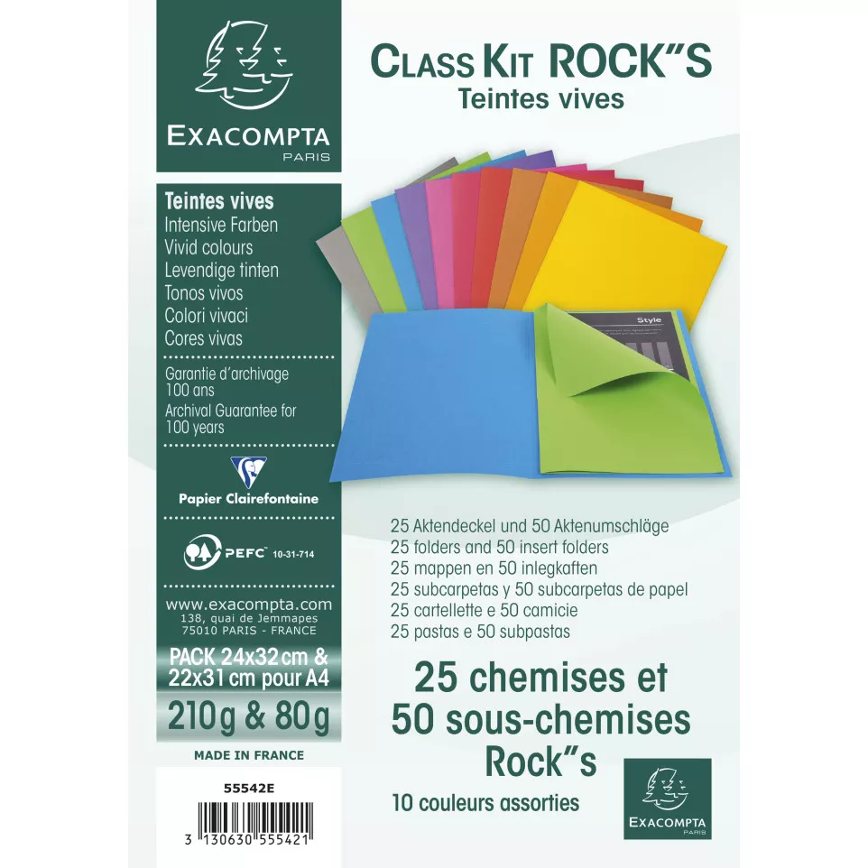Filing kit Class'Kit - 25 folders...