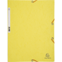 Elastomap glanskarto-n 400 3 klep geel/ St.