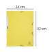 Elastomap glanskarto-n 400 3 klep geel/ St.