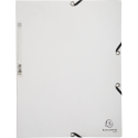 Elastomap glanskarto-n 400 3 klep wit/ St.