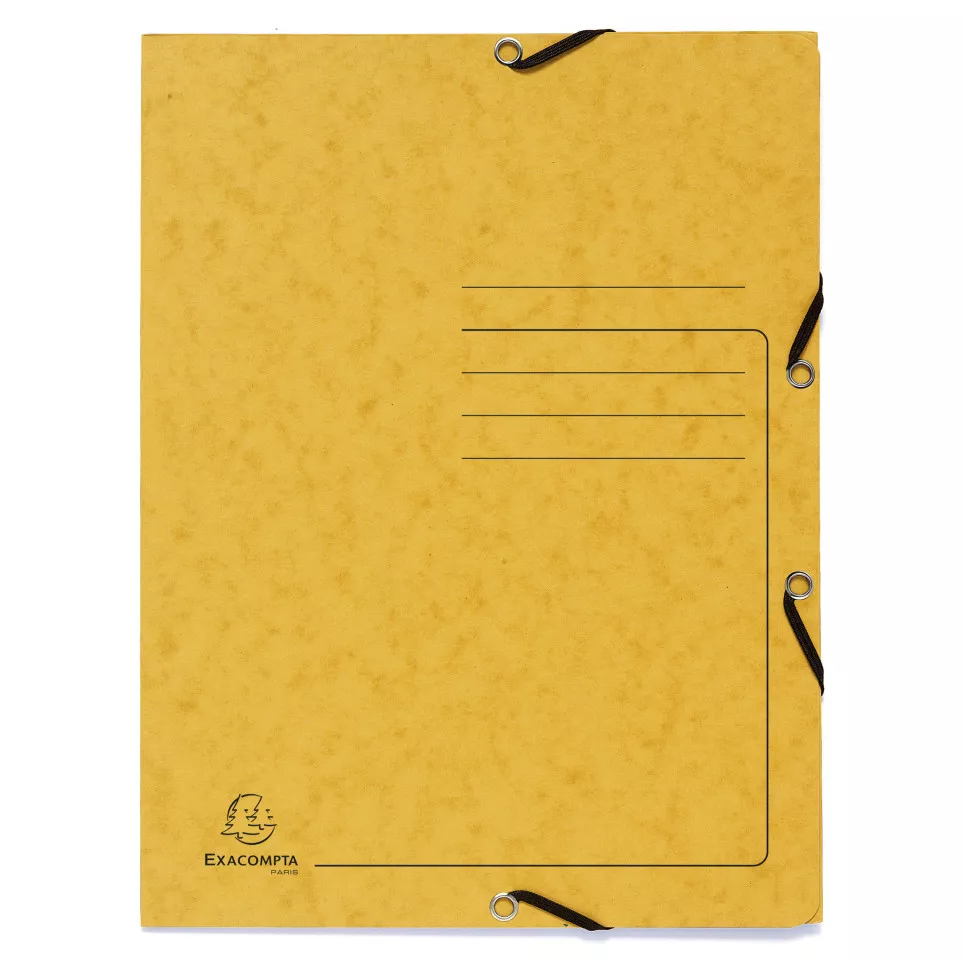 Elastic 3 Flap Folder 355gsm, A4/ Pc.
