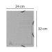 Elastic 3 Flap Folder 355gsm, A4/ Pc.