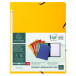 Elasticated folder without flap 355gsm hard glazed mottled premium pressboard - A4 size/ Pc.