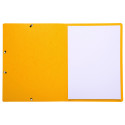 Elasticated folder without flap 355gsm hard glazed mottled premium pressboard - A4 size/ Pc.