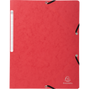 Elasticated folder without flap 355gsm hard glazed mottled premium pressboard - A4 size/ Pc.