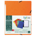 Elastomap glanskarto-n 355 z/ klep oranje/ St.