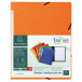 Elastomap glanskarto-n 355 z/ klep oranje/ St.
