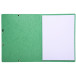 Elastomap glanskarto-n 355 z/ klep groen/ St.