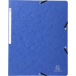 Elastomap glanskarto-n 355 z/ klep blauw/ St.