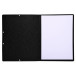 Elasticated folder without flap 355gsm hard glazed mottled premium pressboard - A4 size/ Pc.