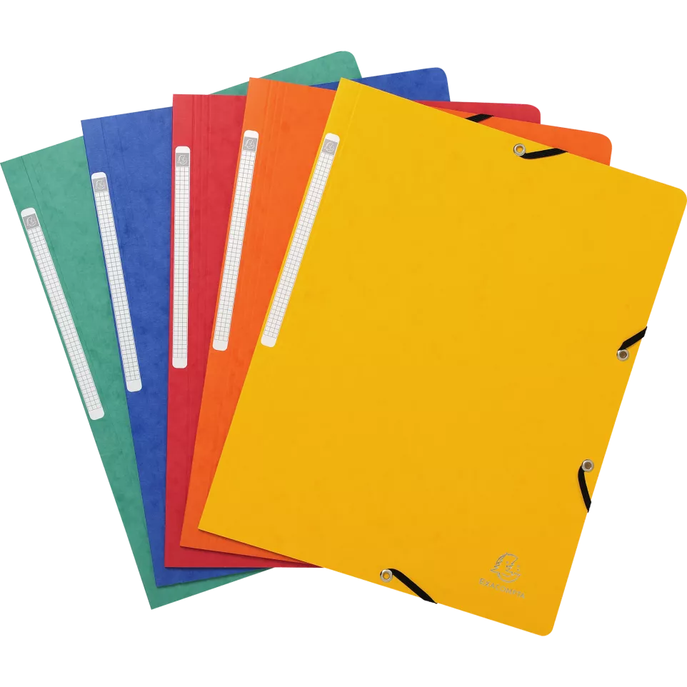 Elasticated folder without flap...