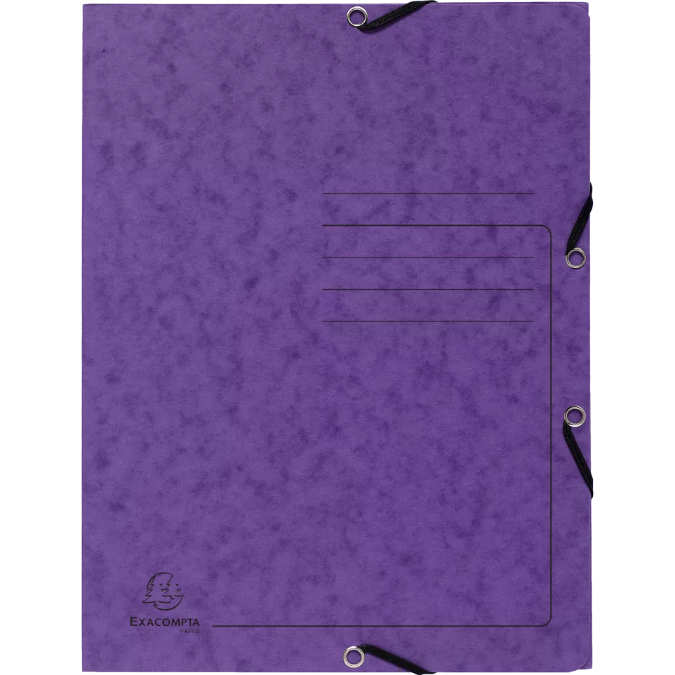 Elastic 3 Flap Folder 355gsm, A4/ Pc.