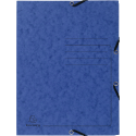 Exacompta Elasticated 3 Flap Folders Pre Printed/ Pc.