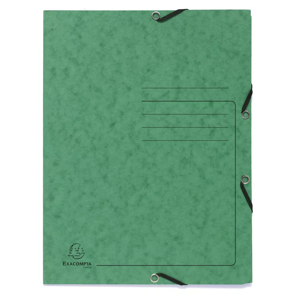 Exacompta Elasticated 3 Flap Folders...