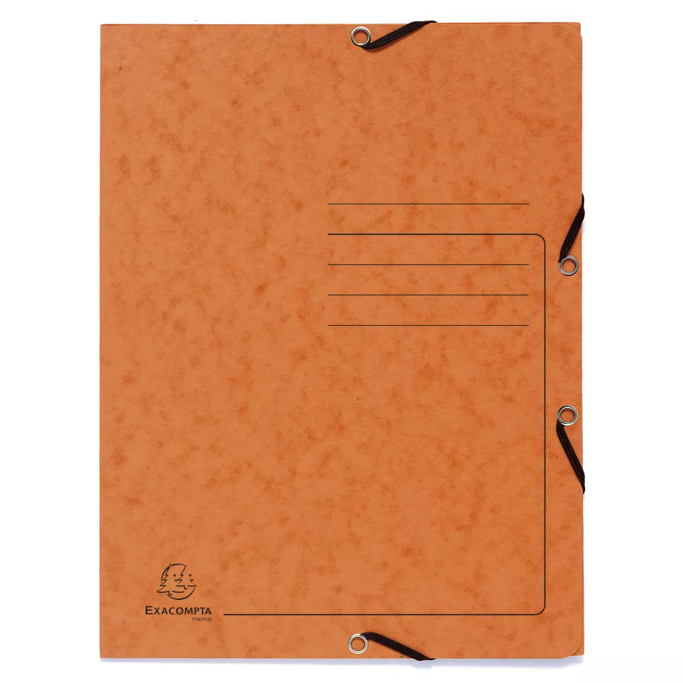 Exacompta Elasticated 3 Flap Folders...
