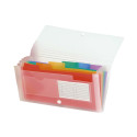 Sorteermap PP CRYSTA-L 14x26 7 vak tr./ St.