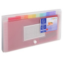 Sorteermap PP CRYSTA-L 14x26 7 vak tr./ St.