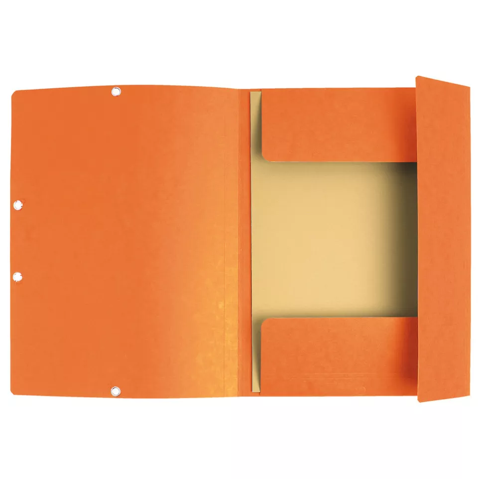 Pre-printed 3-flap elasticated folder...