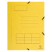 Pre-printed 3-flap elasticated folder mottled pressboard - A4/ Pc.