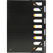 Trieur rigide HARMONIKA® Exactive® dos extensible 9 compartiments noir/ Pce