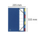Trieur rigide ordonator dos extensible 9 compartiments/ Pce