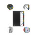 Multipart file Ordonator with expandable spine and stiff cover, 7 compartments/ Pc.