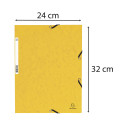 Chemise à élastiques 3 rabats carte lustrée 355g/m2/ Pce