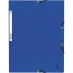 3-flap folder with elastic...