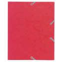 3-flap folder with elastic straps 400 gsm - 17x22 cm/ Pc.