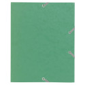3-flap folder with elastic straps 400 gsm - 17x22 cm/ Pc.