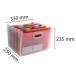 Crystal Expd fil w/hand 33x23.5x25cm 24P/ Pc.