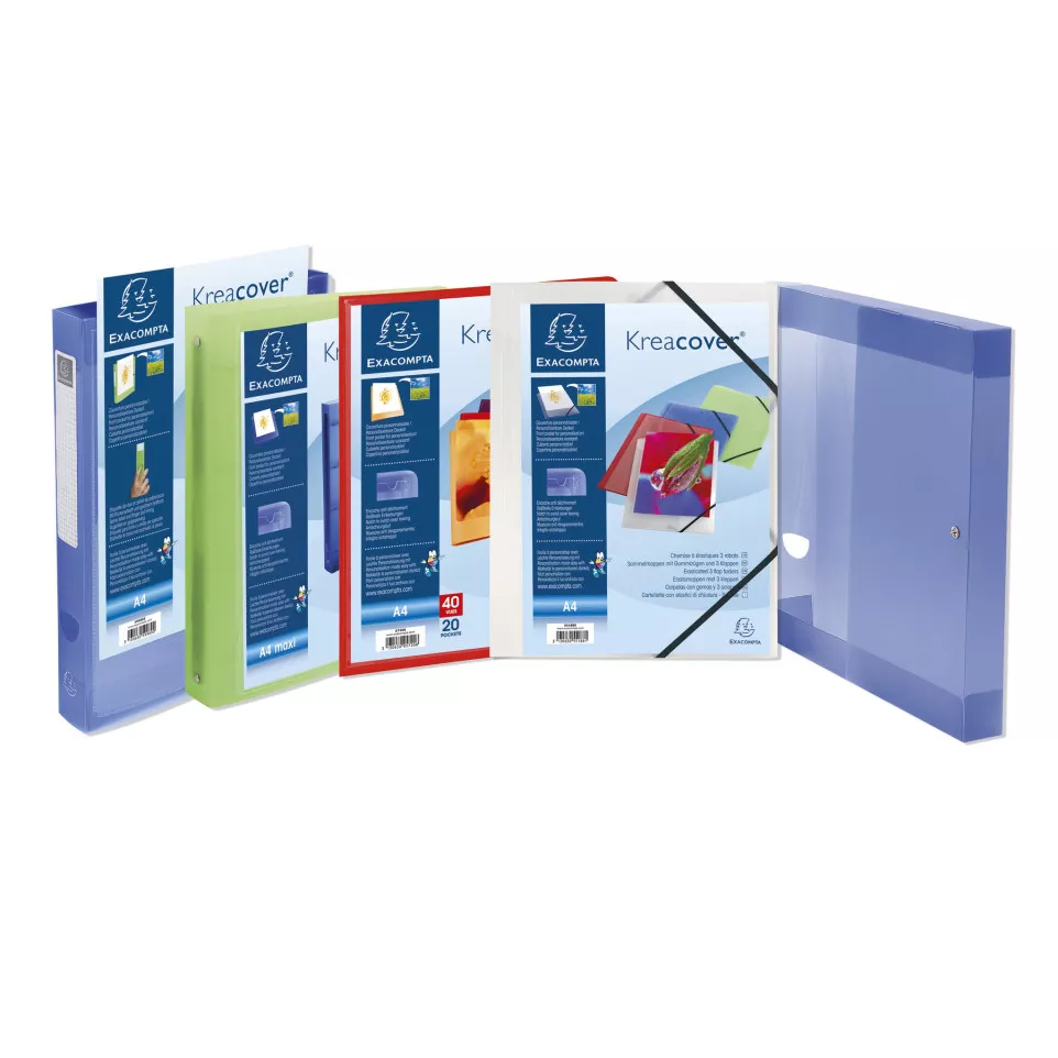 Kreacover Elasticated 3 Flap Folder...