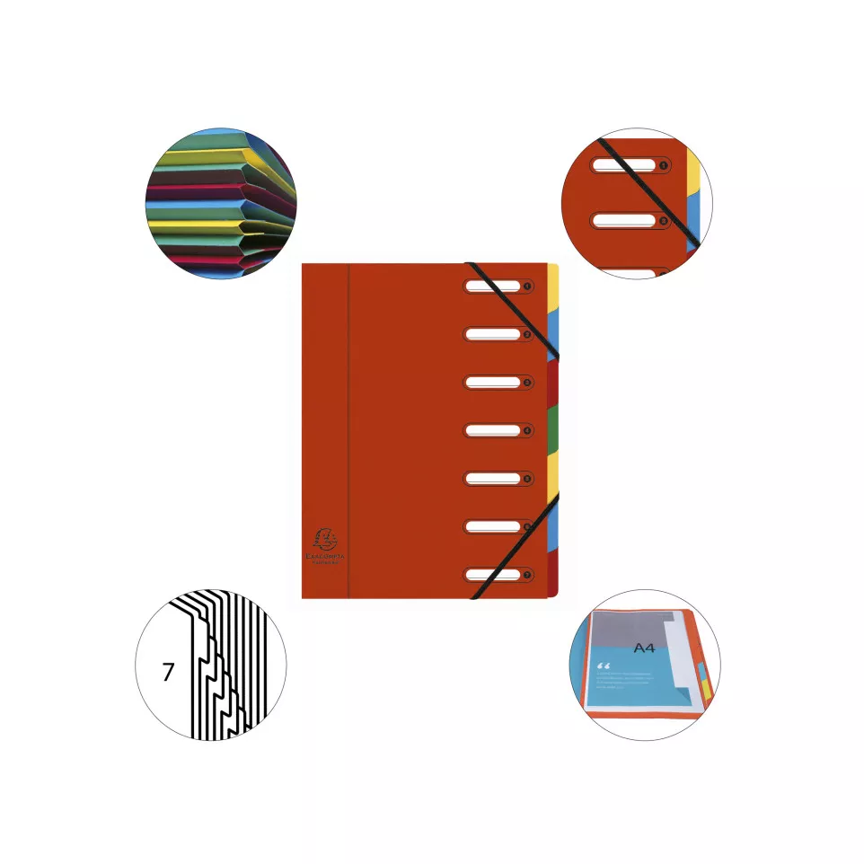 File Harmonika Multi Fle A4 425g 7P/ Pc.