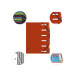 File Harmonika Multi Fle A4 425g 6P/ Pc.