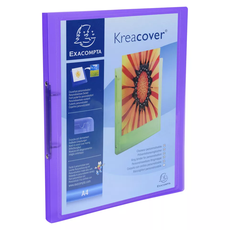 Ringmap PP Kreacover-  A4 2R 15mm...