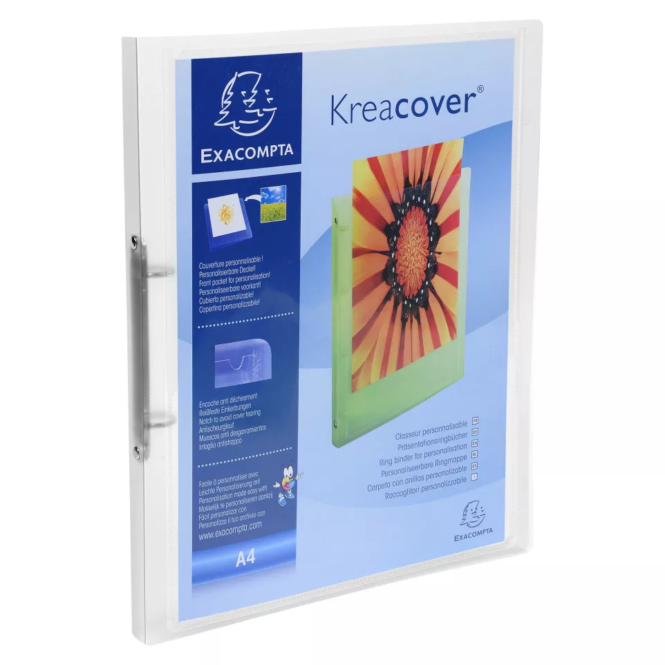Ringmap PP Kreacover-  A4 2R 15mm...