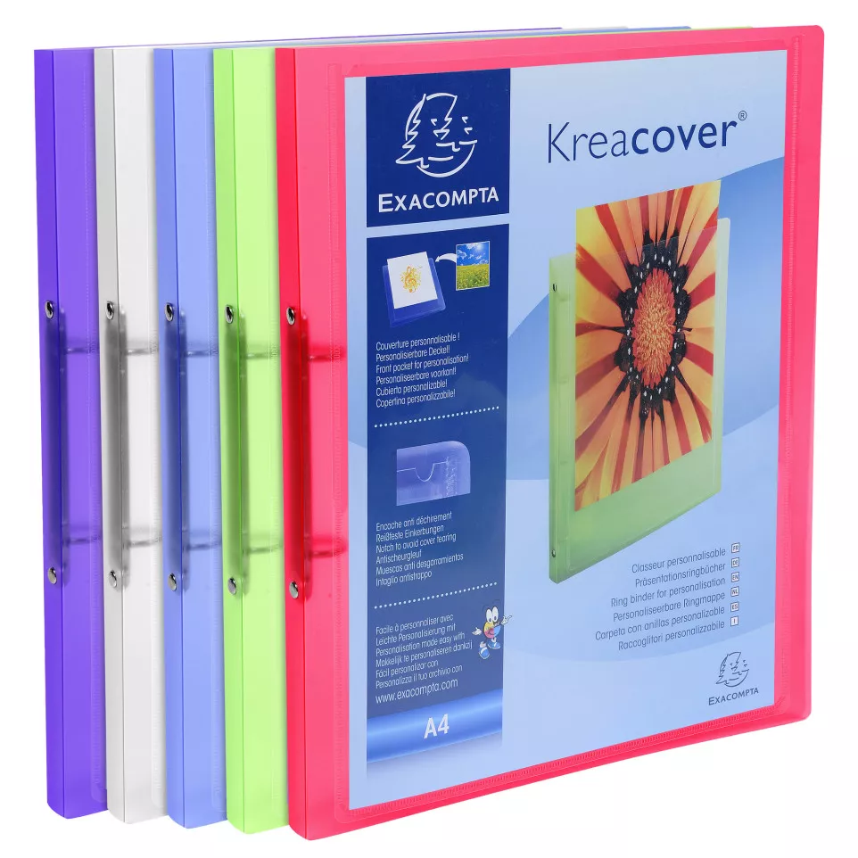 Ringmap PP Kreacover-  A4 2R 15mm...