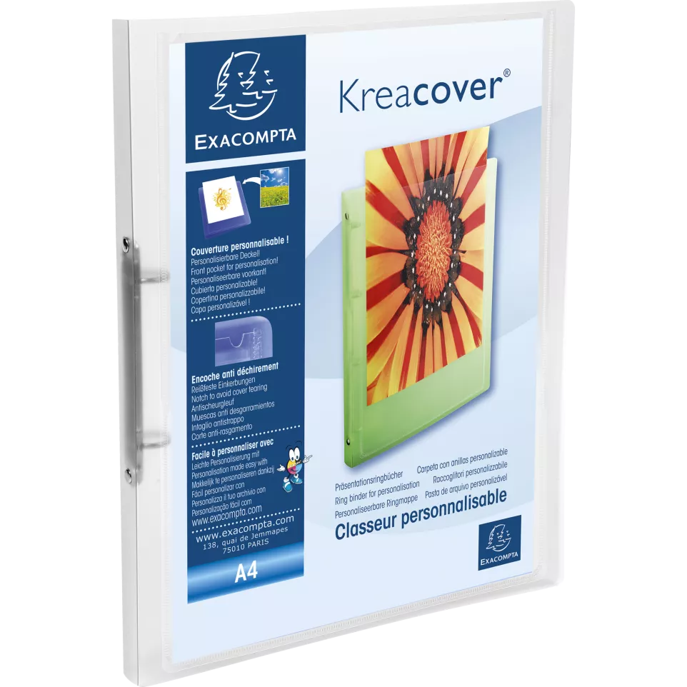 Ringmap PP Kreacover-  A4 2R 15mm...