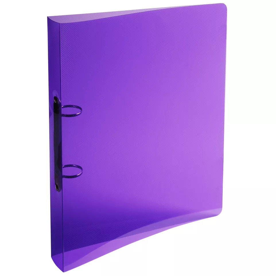 Ring binder 4 rings of 20mm Crystal...