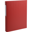 Ringmap PP A4 2R 25mm 3dekaft rood-/ St.