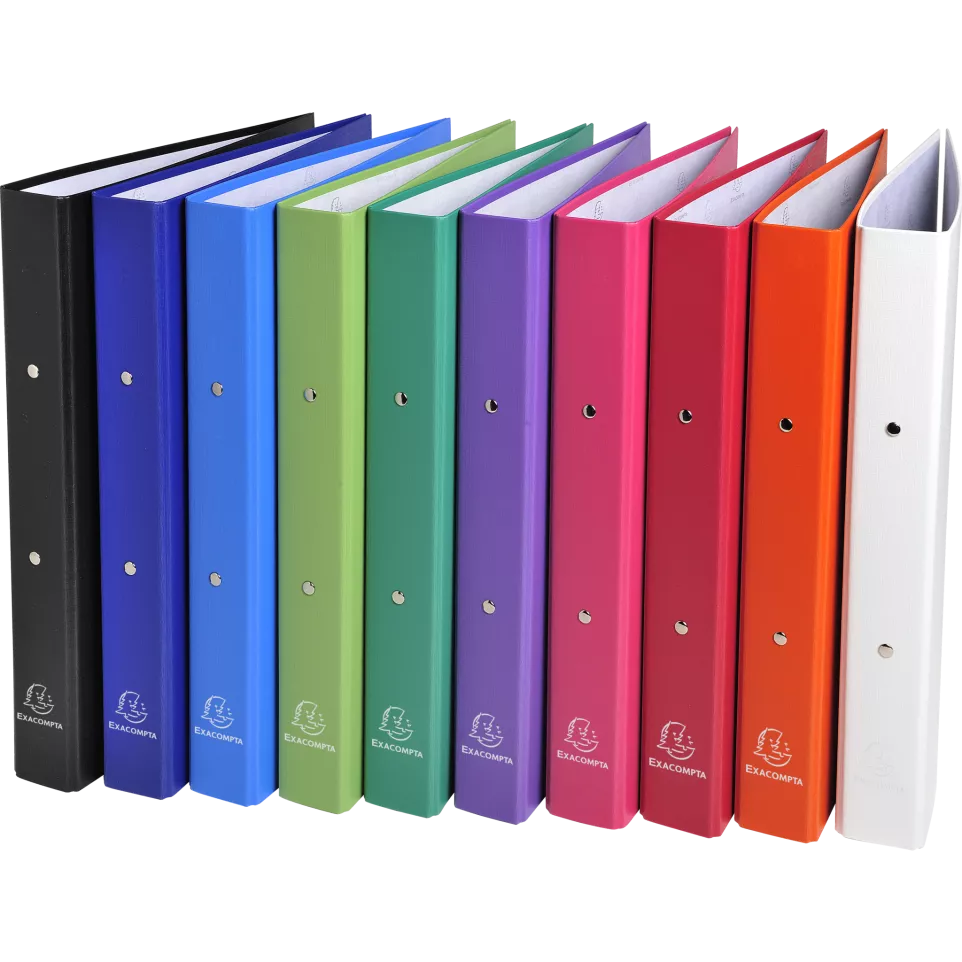 Ringmap PP A4 2R 30mm geassorteerd-/ St.