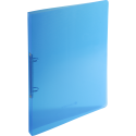 Ring binder 2 rings of 15mm Crystal Colours polypropylene - A4 size/ Pc.