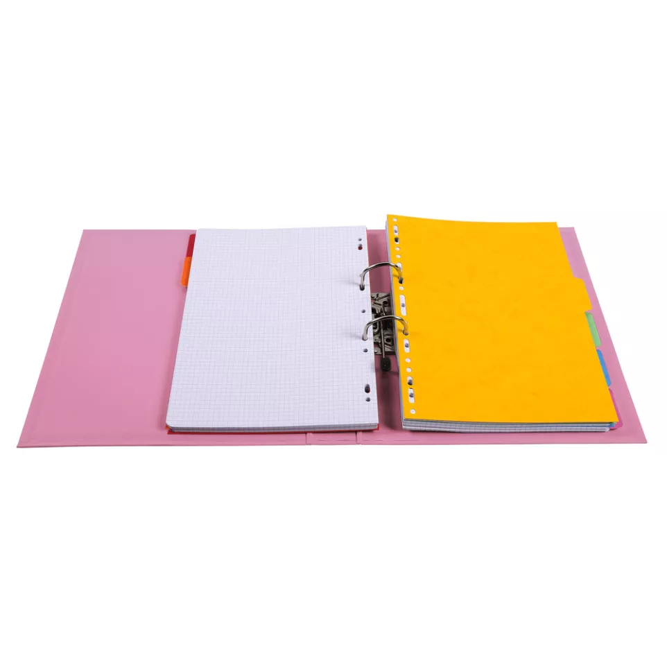 Ordner PVC Prem'Touch A4 50 mm roze-/...