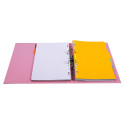 Ordner PVC Prem'Touch A4 50 mm roze-/ St.