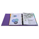 Ordner PP Prem'Touch- A4maxi 50mm paars/ St.